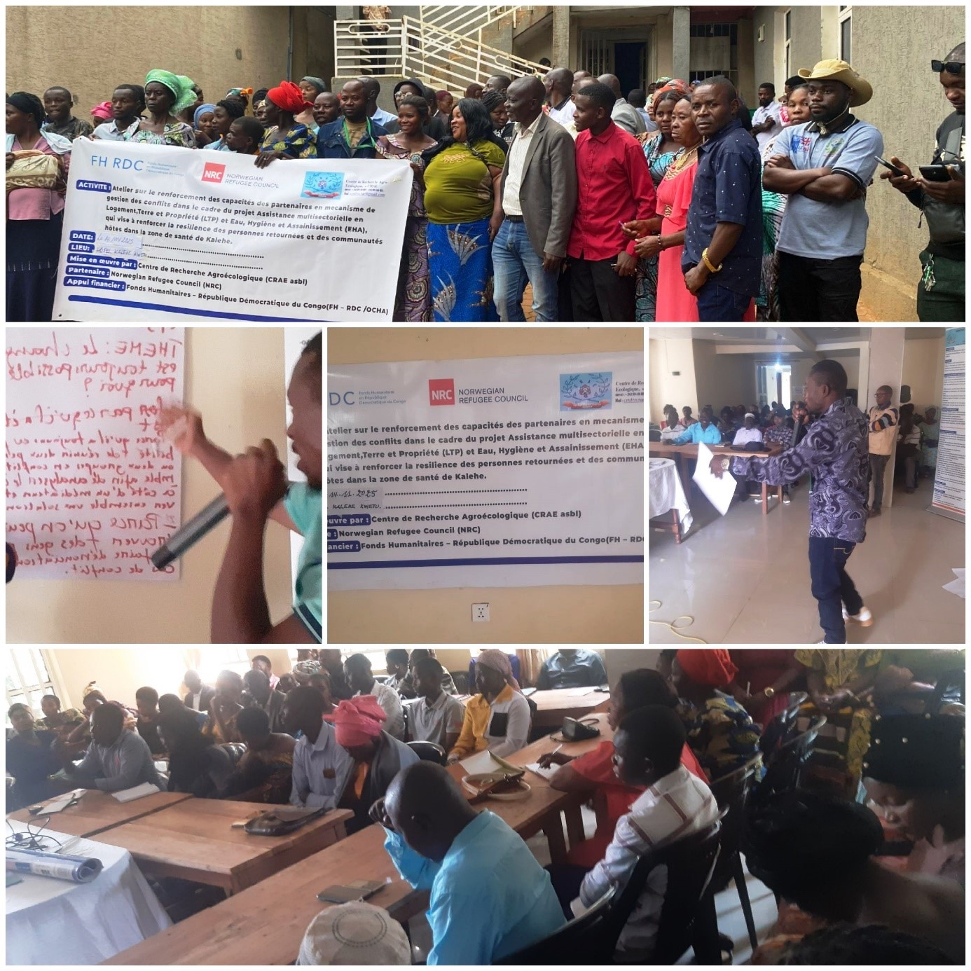 RENFORCEMENT DE CAPACITE DES MECANISME DE GESTION DES CONFLITS DANS LE TERRITOIRES DE KALEHE AU-SUD KIVU